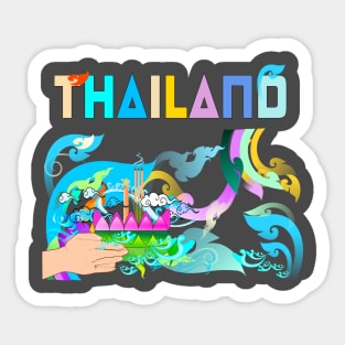 LOY KRATHONG FESTIVAL IN THAILAND Sticker